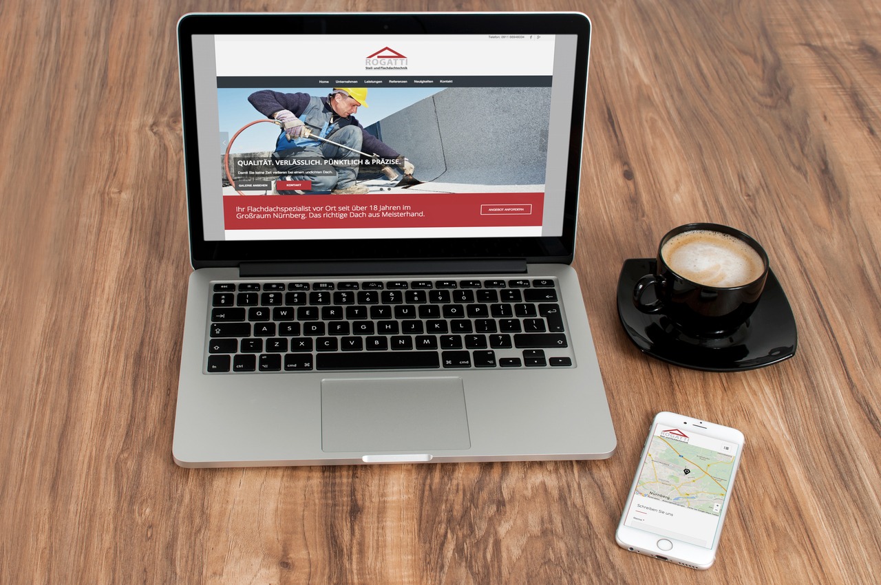 Dachdecker Website online